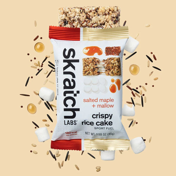 Skratch Labs Crispy Rice Cakes Sport Fuel Érable Salé