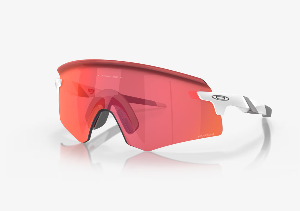 Oakley Encoder Matte White w/ Prizm Trail Torch – Cycles Regis