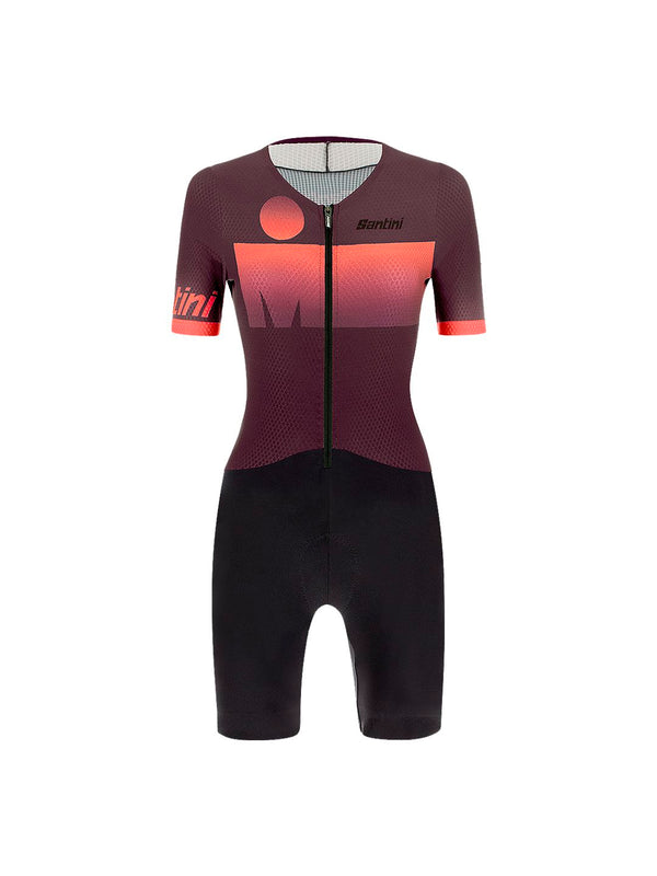 Santini Ironman Audax Women's Short Sleeve Triathlon Suit
