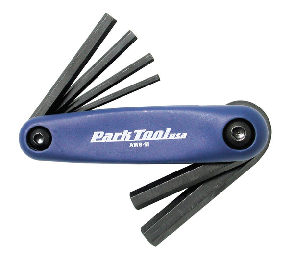 Park Tool AWS-10 Fold-Up Hex Wrench Set