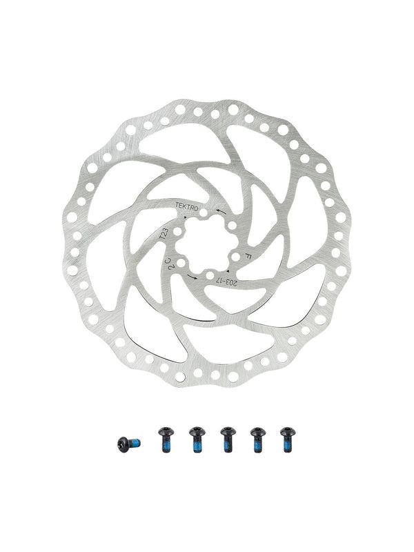 Tektro TR-17 2.3mm 6-Bolt Disc Brake Rotor