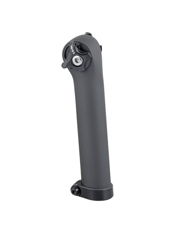 Tête de mât de selle en carbone au coloris mat assorti et chariots ronds de 7 mm Trek