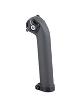 Tête de mât de selle en carbone au coloris mat assorti et chariots ronds de 7 mm Trek