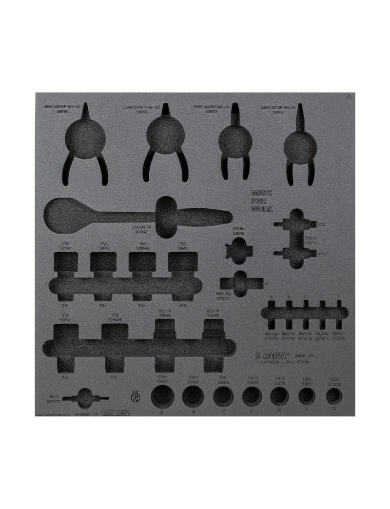 Unior Suspension Bench Drawer - 3 Tool Tray