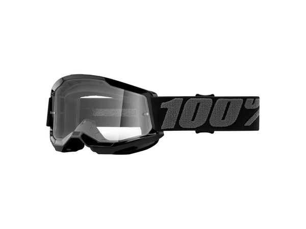100% Strata 2 Youth Clear Lens Goggles