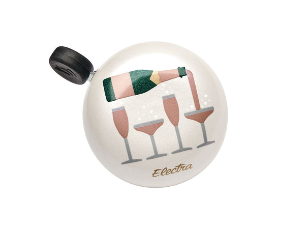 Sonnette dôme Electra Champagne