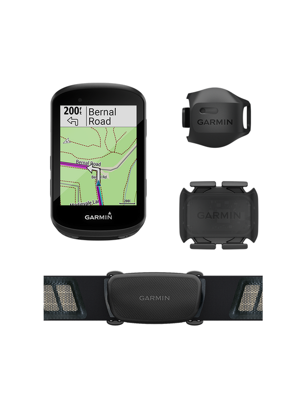 Garmin Edge 530 GPS Cycling Computer Sensor Bundle