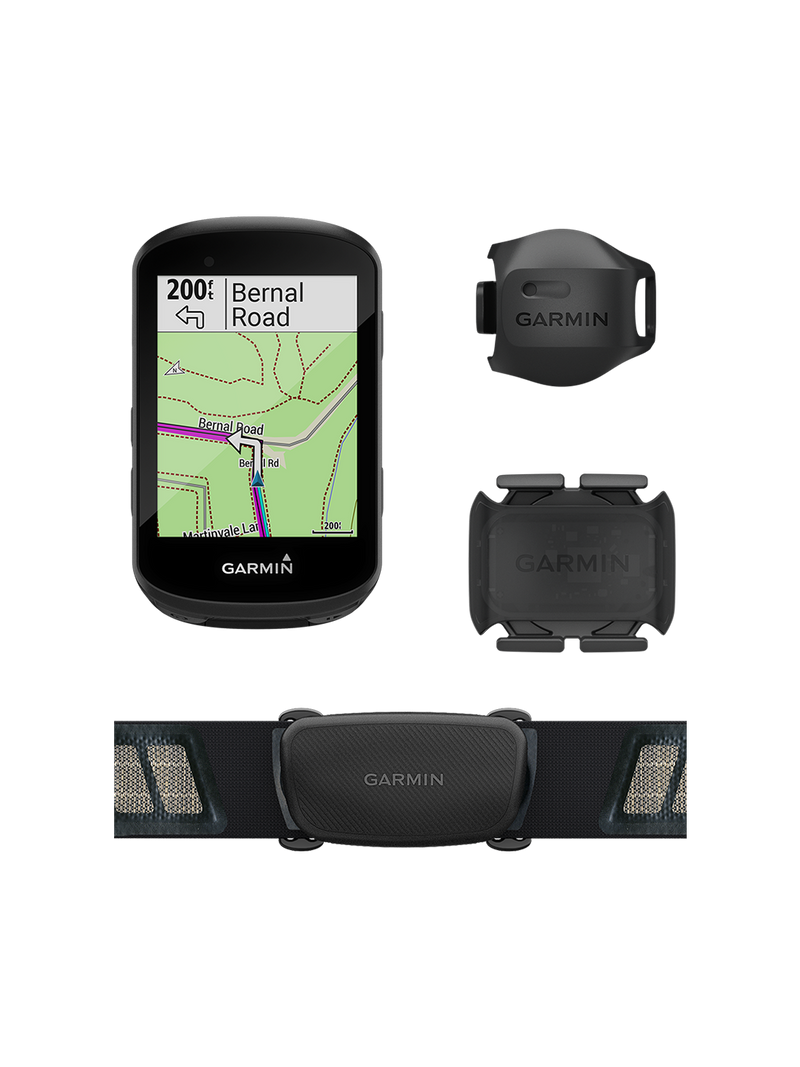 Garmin Edge 530 GPS Cycling Computer Sensor Bundle