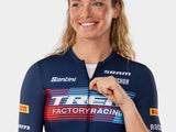 Maillot cycliste Santini Trek Factory Racing Replica pour femme