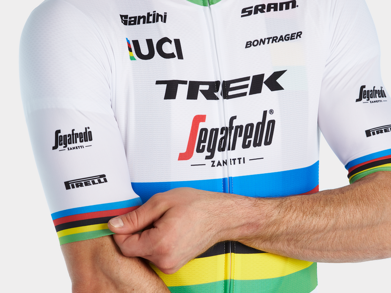 Maillot cycliste Santini Trek-Segafredo Replica champion du monde