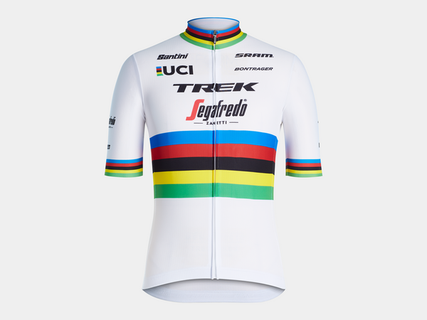 Maillot cycliste Santini Trek-Segafredo Replica champion du monde