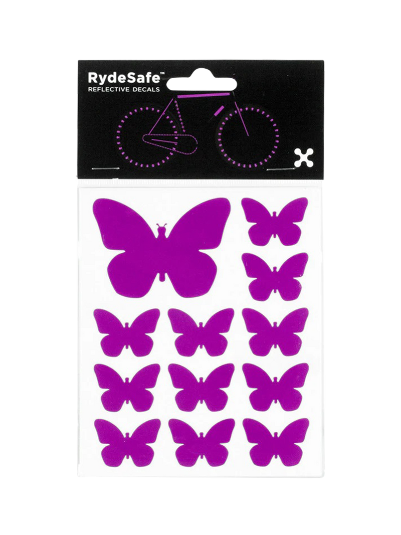 RydeSafe Butterflies Reflective Sticker Kit